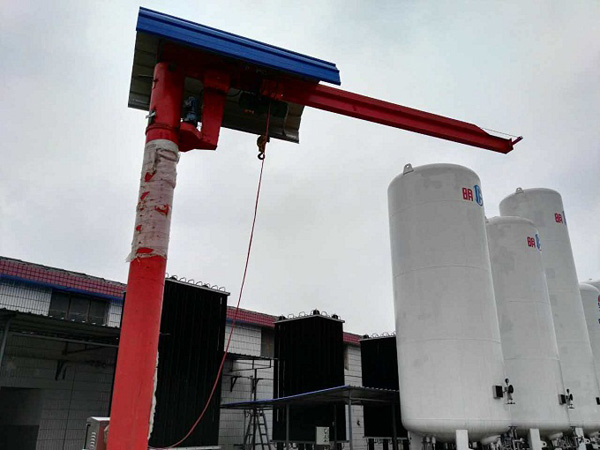 长沙莲湖乙炔气体有限公司整套CO₂0₂Ar N₂气体充装站工程