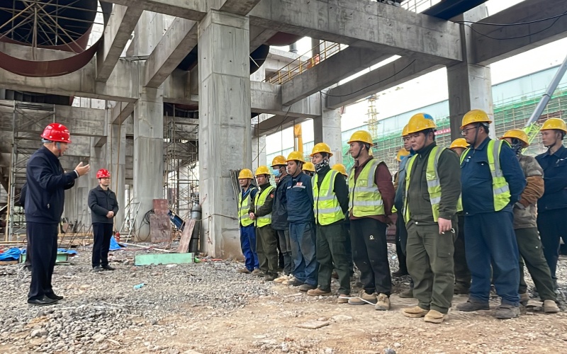 星泽机电赴湖南省娄底市涟源钢铁厂进行实地督查