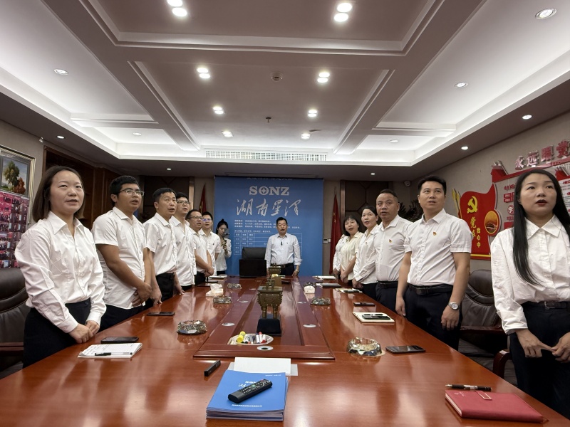 湖南星泽机电总经理在五月“质量安全月” 活动启动仪式上讲话