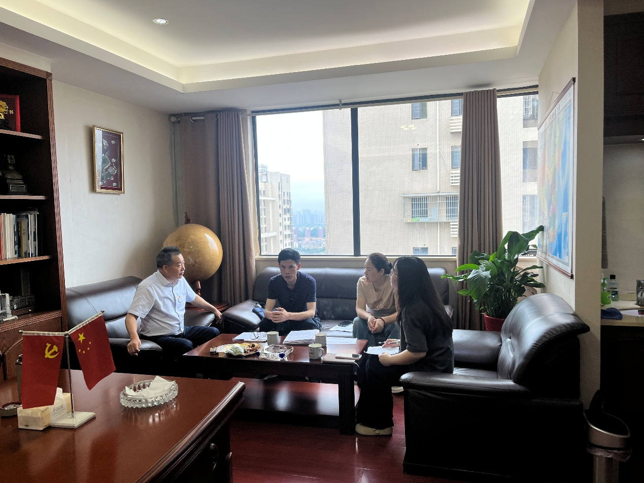 长沙县委党建工作组莅临星泽机电督导党支部建设工作